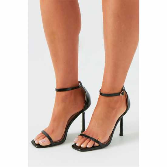Дамски обувки Missy Empire Toe Strappy Heels Missy Empire Toe Strappy Heels Дамски обувки