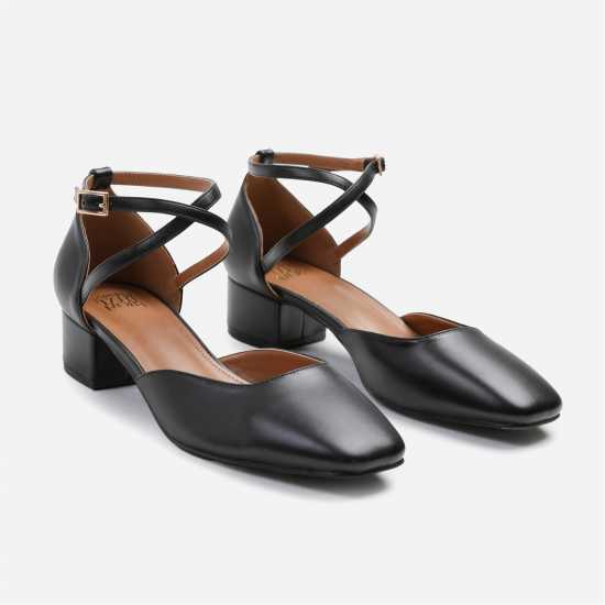 Wheres That From Low Ankle Strap Block Heels  