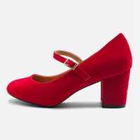 Wheres That From Block Heel Mary Jane Pumps  