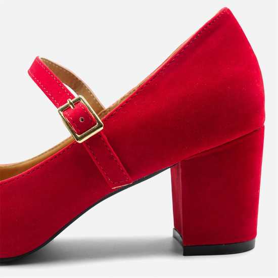 Wheres That From Block Heel Mary Jane Pumps  