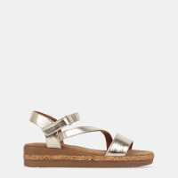 Biba Wedge Sandal Ld63 Gold 