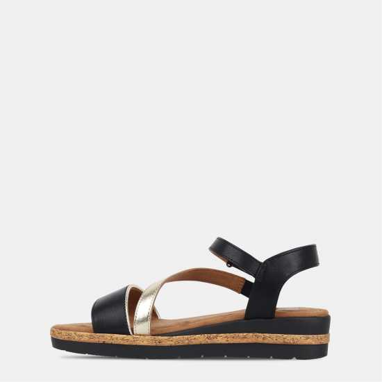 Biba Wedge Sandal Ld63 Black 