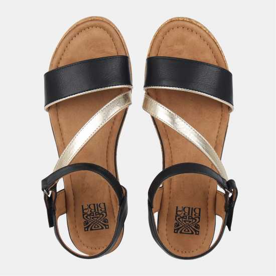 Biba Wedge Sandal Ld63 Black 