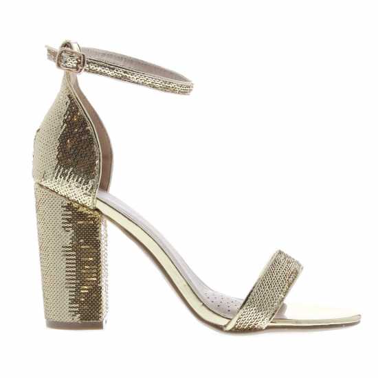 Дамски сандали и джапанки Rock And Rags Дамски Сандали Sequin Sandals Ladies Gold Rock And Rags Дамски Сандали Sequin Sandals Ladies Gold Дамски сандали и джапанки