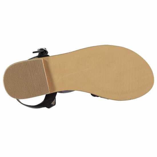 Дамски сандали и джапанки Kangol Дамски Сандали Braid Ladies Sandals Black Kangol Дамски Сандали Braid Ladies Sandals Black Дамски сандали и джапанки