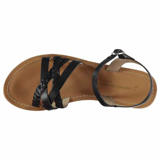 Дамски сандали и джапанки Kangol Дамски Сандали Braid Ladies Sandals Black Kangol Дамски Сандали Braid Ladies Sandals Black Дамски сандали и джапанки