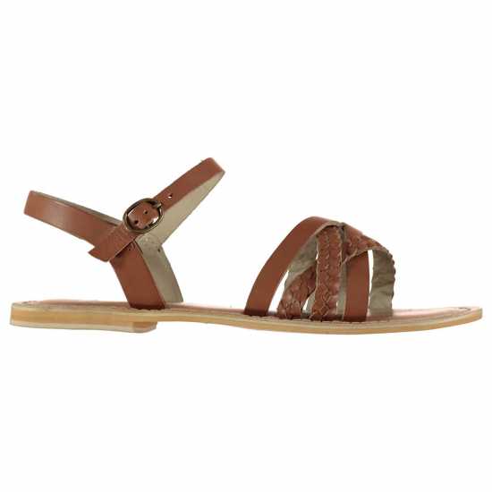 Дамски сандали и джапанки Kangol Дамски Сандали Braid Ladies Sandals Tan Kangol Дамски Сандали Braid Ladies Sandals Tan Дамски сандали и джапанки