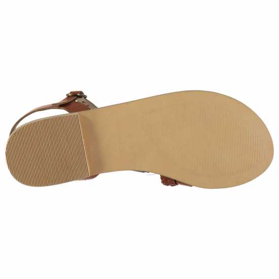 Дамски сандали и джапанки Kangol Дамски Сандали Braid Ladies Sandals Tan Kangol Дамски Сандали Braid Ladies Sandals Tan Дамски сандали и джапанки