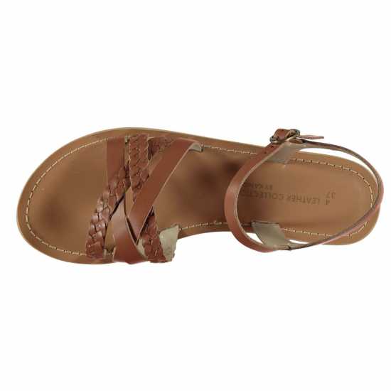 Дамски сандали и джапанки Kangol Дамски Сандали Braid Ladies Sandals Tan Kangol Дамски Сандали Braid Ladies Sandals Tan Дамски сандали и джапанки