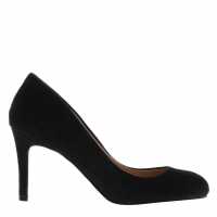 Linea Stiletto Almond Shoes Black Suede Дамски обувки