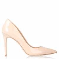 Linea Stiletto High Heel Shoes Nude Patent Дамски обувки