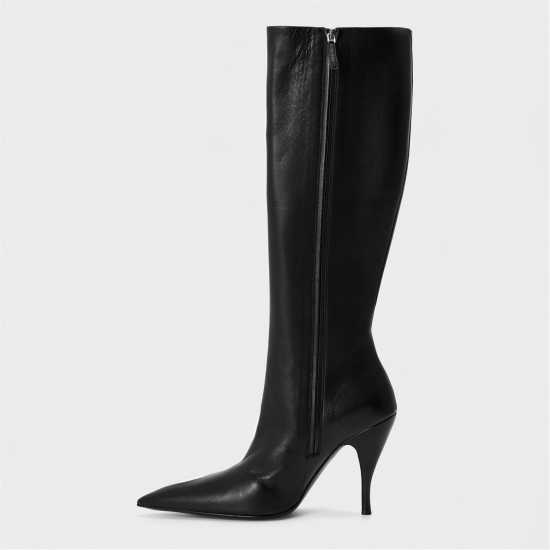 Off White Off Crescent Boot Ld99 Black/Silver Дамски ботуши