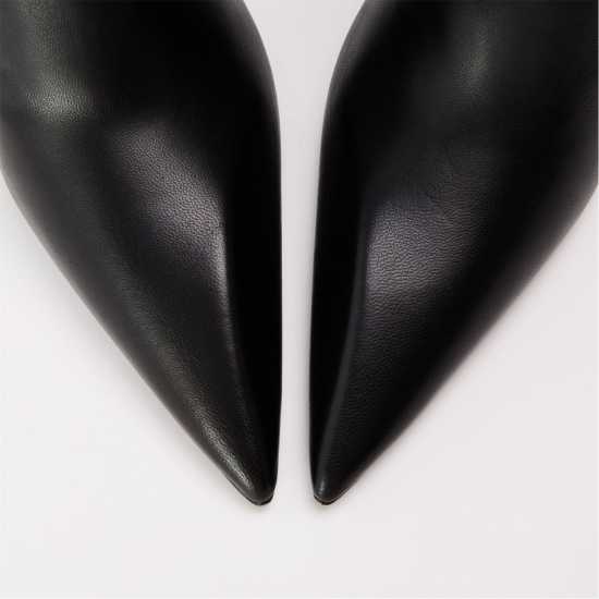 Дамски ботуши Off White Off Crescent Boot Ld99 Black/Silver Off White Off Crescent Boot Ld99 Black/Silver Дамски ботуши