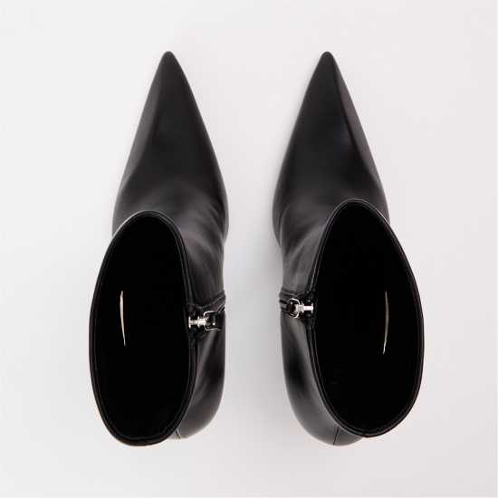 Дамски ботуши Off White Off Crescent Boot Ld99 Black/Silver Off White Off Crescent Boot Ld99 Black/Silver Дамски ботуши