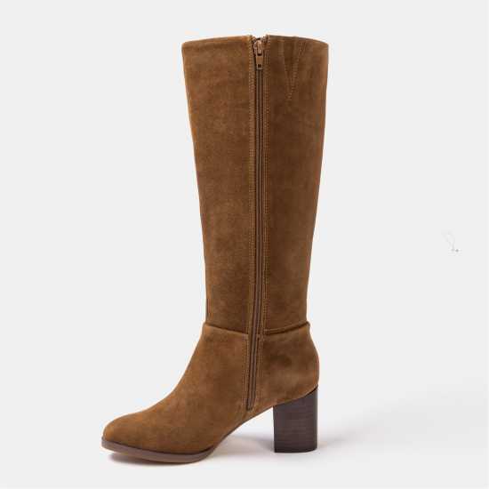 Biba Дамски Боти Suede Knee-High Boot Ladies Biba Дамски Боти Suede Knee-High Boot Ladies