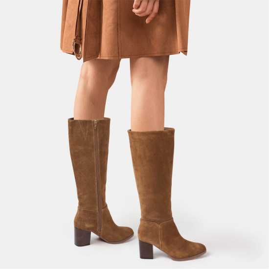 Biba Дамски Боти Suede Knee-High Boot Ladies Biba Дамски Боти Suede Knee-High Boot Ladies