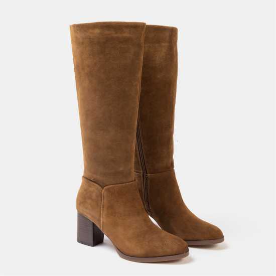 Biba Дамски Боти Suede Knee-High Boot Ladies Biba Дамски Боти Suede Knee-High Boot Ladies