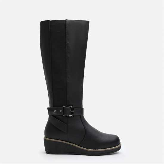 Дамски Боти Wheres That From Ayleen Boot Ld61 Black PU Дамски Боти Wheres That From Ayleen Boot Ld61 Black PU