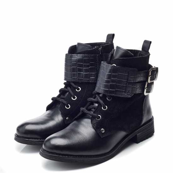 Дамски ботуши Moda In Pelle Mauvaise Leather Boots Moda In Pelle Mauvaise Leather Boots Дамски ботуши