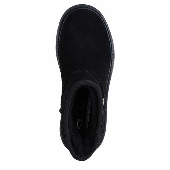 Skechers Ботуши С Топла Подплата Women's Cozy Mini Snug Boots Черно 