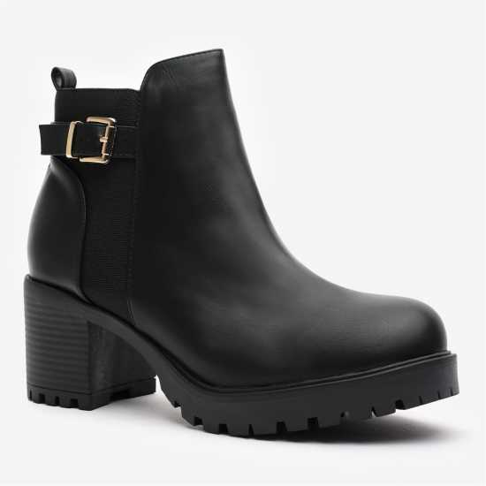 Дамски Боти Wheres That From Kali Boot Ld61 Black PU 