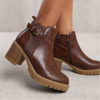 Дамски Боти Wheres That From Kali Boot Ld61 Brown PU Дамски Боти Wheres That From Kali Boot Ld61 Brown PU