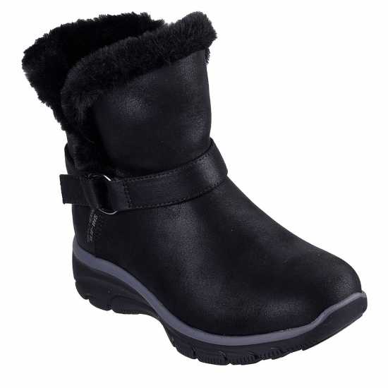 Skechers Ботуши С Топла Подплата Women's Sketchers Easy Going Dreamers Move Ankle Snug Boots Black 