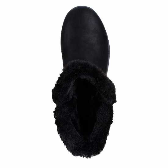 Skechers Ботуши С Топла Подплата Women's Sketchers Easy Going Dreamers Move Ankle Snug Boots Black 