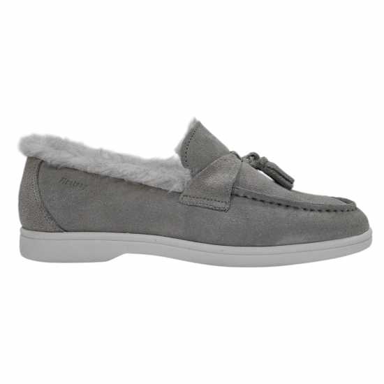 Firetrap Womens Loro Boat Shoes Light Grey 
