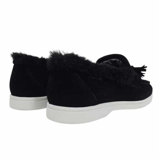 Firetrap Womens Loro Boat Shoes Black Firetrap Womens Loro Boat Shoes Black