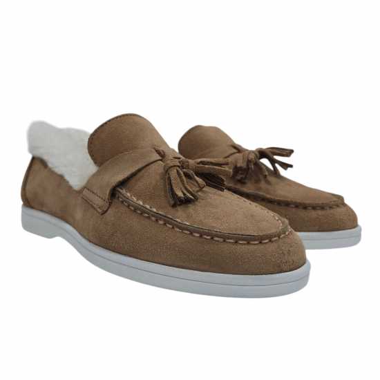 Firetrap Womens Loro Boat Shoes Cognac 