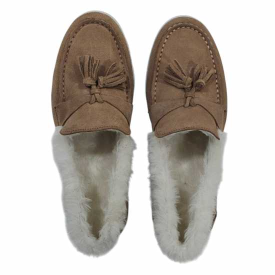 Firetrap Womens Loro Boat Shoes Cognac 