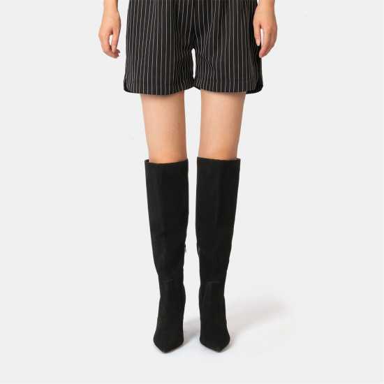 I Saw It First Saw It First Knee-High Suede Boots Woman  Дамски ботуши