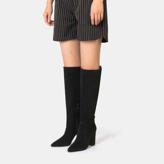 I Saw It First Saw It First Knee-High Suede Boots Woman  Дамски ботуши