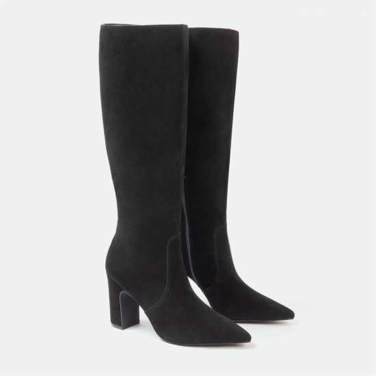 I Saw It First Saw It First Knee-High Suede Boots Woman  Дамски ботуши