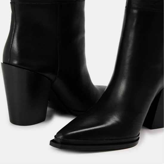 Steve Madden Дамски Високи Ботуши Women's Bronty Knee High Boots Black Lthr 
