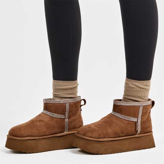 Steve Madden Ботуши С Топла Подплата Women's Campfire R Snug Boots  