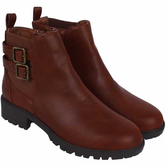 Miso Дамски Боти Cojito Ankle Boots Ladies Tan Miso Дамски Боти Cojito Ankle Boots Ladies Tan