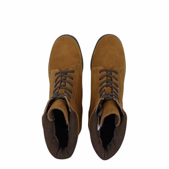 Firetrap Mystic Boots Ladies Suede Tan Firetrap Mystic Boots Ladies Suede Tan