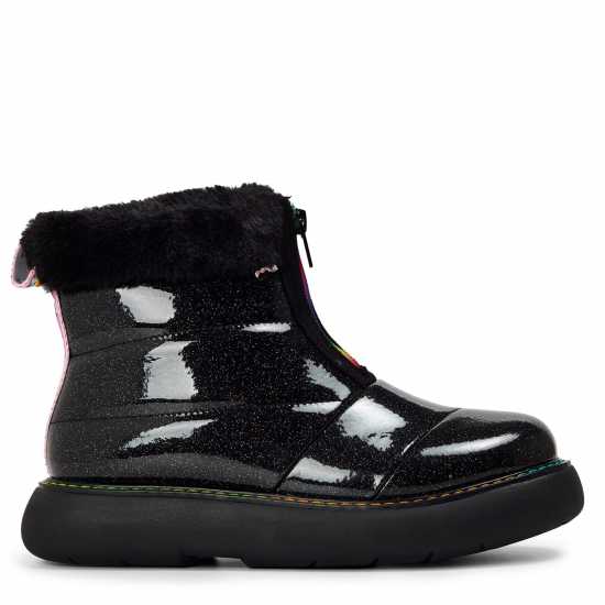 Toms Дамски Боти Glitter Puff Boot Ladies  