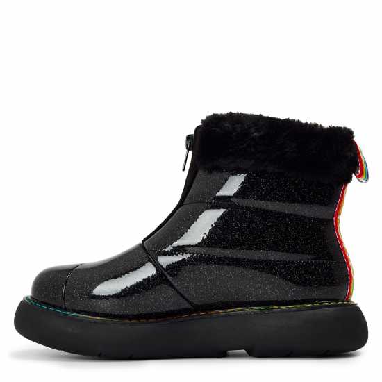 Toms Дамски Боти Glitter Puff Boot Ladies  