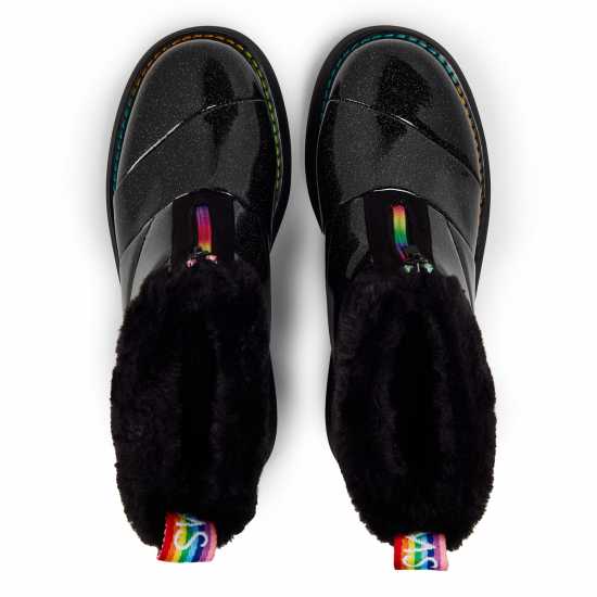 Toms Дамски Боти Glitter Puff Boot Ladies  