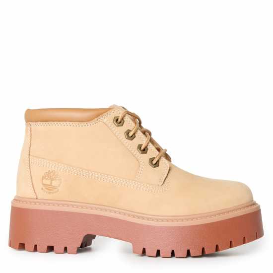 Timberland Stone Street Mid Lace Up Waterproof Med Beige Timberland Stone Street Mid Lace Up Waterproof Med Beige