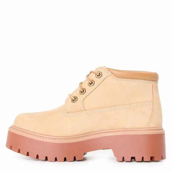 Timberland Stone Street Mid Lace Up Waterproof Med Beige Timberland Stone Street Mid Lace Up Waterproof Med Beige