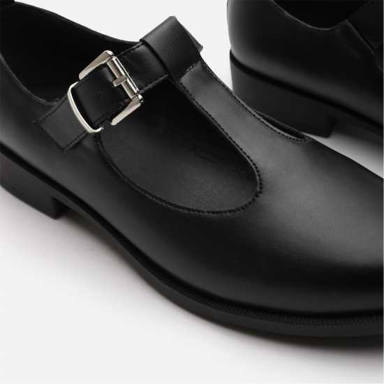 Wheres That From Mary Janes Черен ПУ 