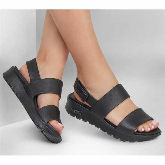 Skechers Arch Fit Footsteps Heeled Sandals Womens Skechers Arch Fit Footsteps Heeled Sandals Womens