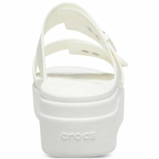 Crocs Brooklyn Buckle Wedge Heeled Sandals  
