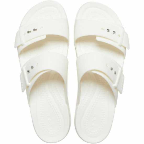 Crocs Brooklyn Buckle Wedge Heeled Sandals  