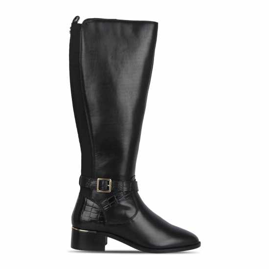 Biba Leather Croc Knee High Boot Biba Leather Croc Knee High Boot