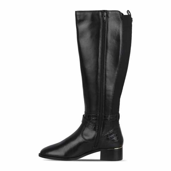 Biba Leather Croc Knee High Boot Biba Leather Croc Knee High Boot
